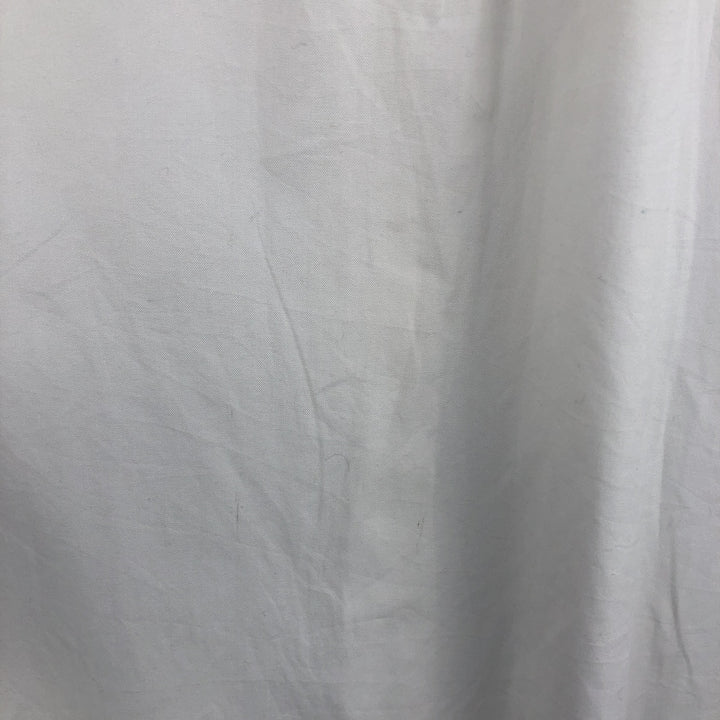 Brooks Brothers MAKERS Long Sleeve Cotton Shirt, Made in USA, Men's Size XL cotton white type Vintage Second Hand