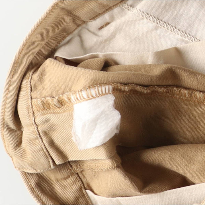 Ralph Lauren POLO by Ralph Lauren Two-pleat Chino Pants, Made in USA, Men's, Size W34 unclear Beige type Vintage Second Hand