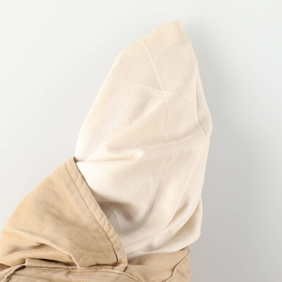 Ralph Lauren POLO by Ralph Lauren Two-pleat Chino Pants, Made in USA, Men's, Size W34 unclear Beige type Vintage Second Hand