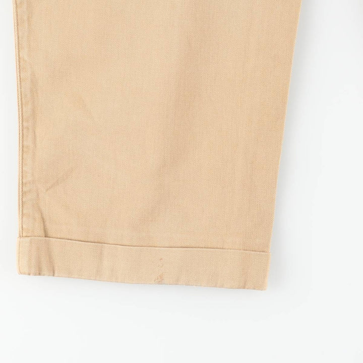 Ralph Lauren POLO by Ralph Lauren Two-pleat Chino Pants, Made in USA, Men's, Size W34 unclear Beige type Vintage Second Hand