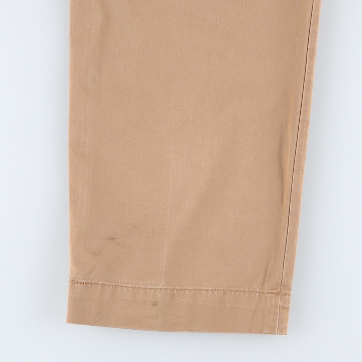 Big Size Ralph Lauren POLO RALPH LAUREN Stretch Slim Fit Chino Pants, Men's W36 (approx.) unclear beige type brown Vintage Second Hand