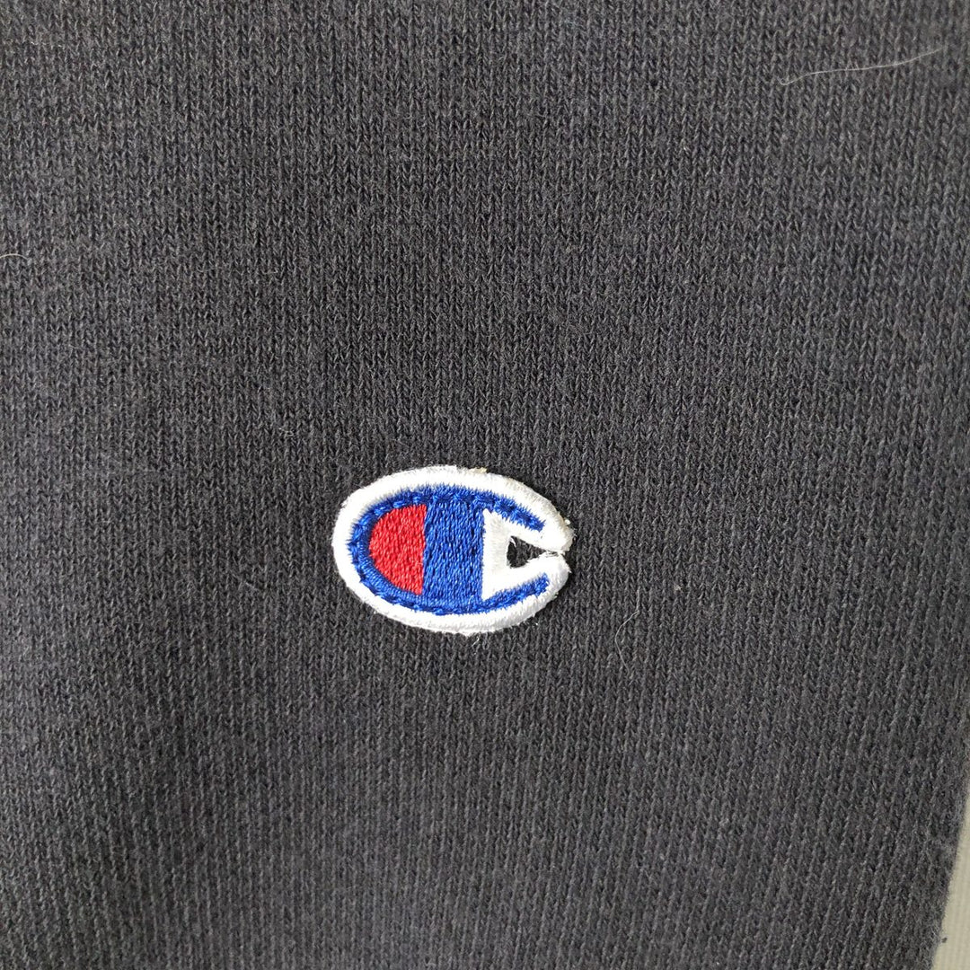 Champion REVERSE WEAVE Reverse Weave Logo Sweatshirt, Men's Size M cotton black type Vintage Second Hand