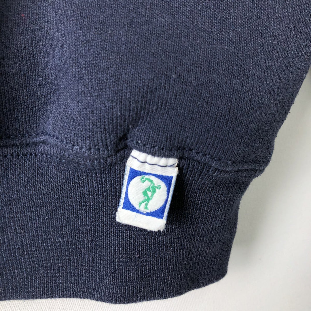 Vintage Discus Athletic FedEx Advertising Sweatshirt, Made in USA, Men's XL cotton navy blue type Vintage Second Hand