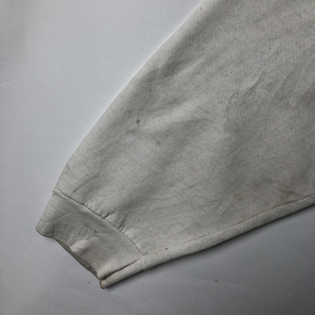 Vintage 90'S HOOTERS Advertising Sweatshirt, Made in USA, Men's XXL polyester white type Vintage Second Hand
