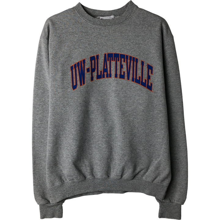 Champion Authentic Athletics Wear College Sweatshirt, Men's Size Medium cotton gray type Vintage Second Hand