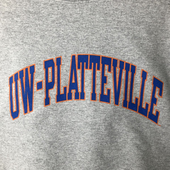 Champion Authentic Athletics Wear College Sweatshirt, Men's Size Medium cotton gray type Vintage Second Hand
