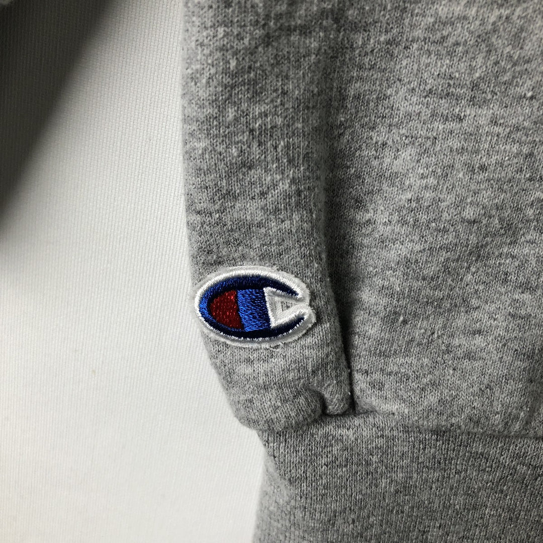 Champion Authentic Athletics Wear College Sweatshirt, Men's Size Medium cotton gray type Vintage Second Hand