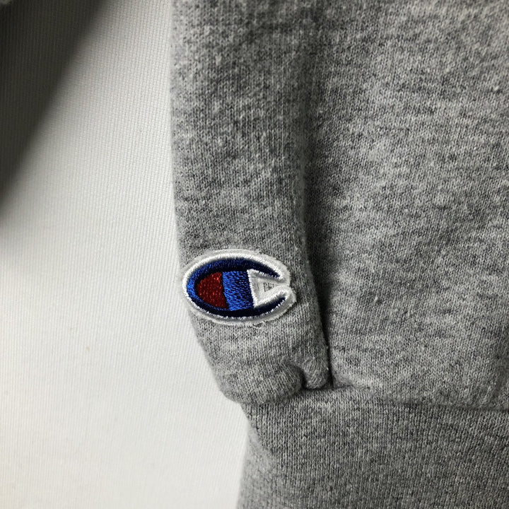 Champion Authentic Athletics Wear College Sweatshirt, Men's Size Medium cotton gray type Vintage Second Hand