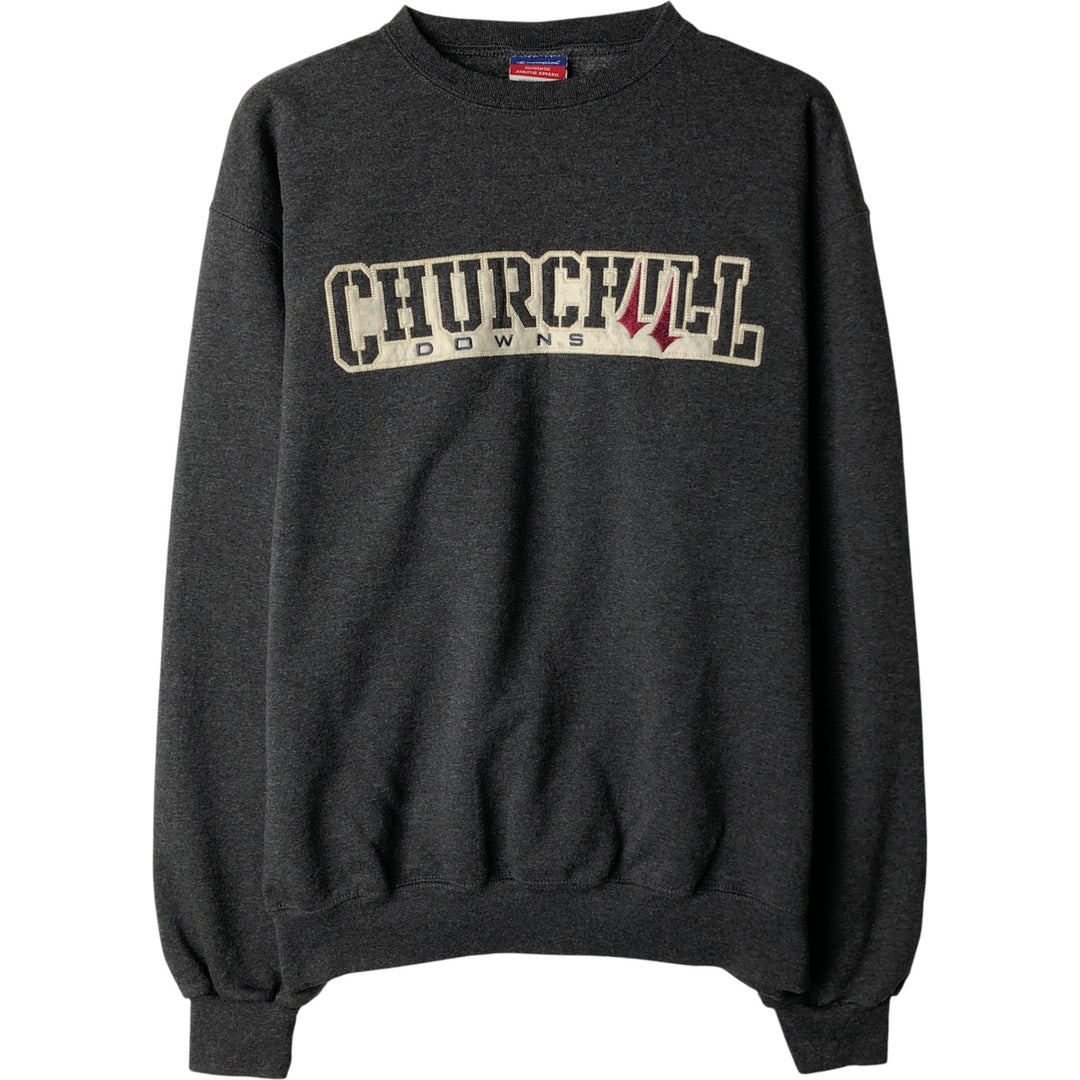 2000'S Champion Authentic Athletic Apparel Sweatshirt, Men's Size M cotton gray type Vintage Second Hand