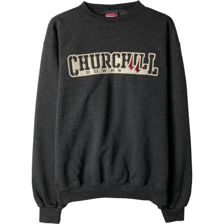 2000'S Champion Authentic Athletic Apparel Sweatshirt, Men's Size M cotton gray type Vintage Second Hand
