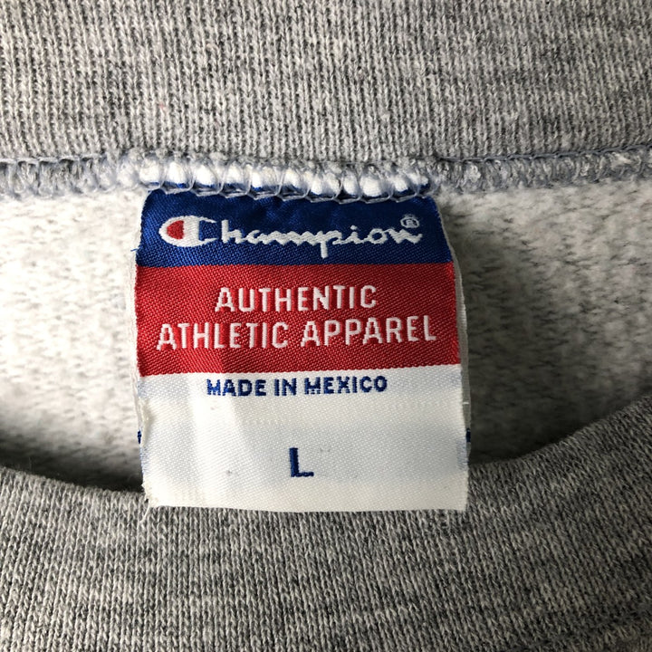 2000'S Champion Authentic Athletic Apparel Harvard University College Sweatshirt, Men's Size L cotton gray type Vintage Second Hand