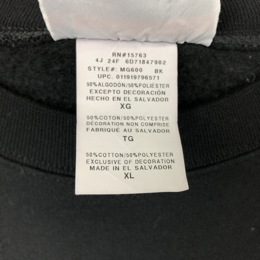 Champion Authentic Athletics Wear Advertising Ketel One Vodka Sweatshirt, Men's XL cotton black type Vintage Second Hand