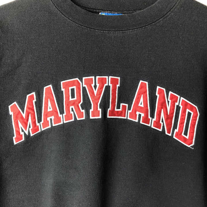 2000'S Champion ECO FLEECE College Sweatshirt, Men's Size M unclear black type Vintage Second Hand