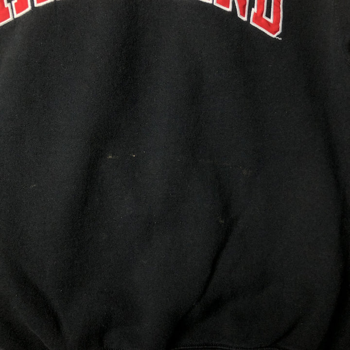 2000'S Champion ECO FLEECE College Sweatshirt, Men's Size M unclear black type Vintage Second Hand