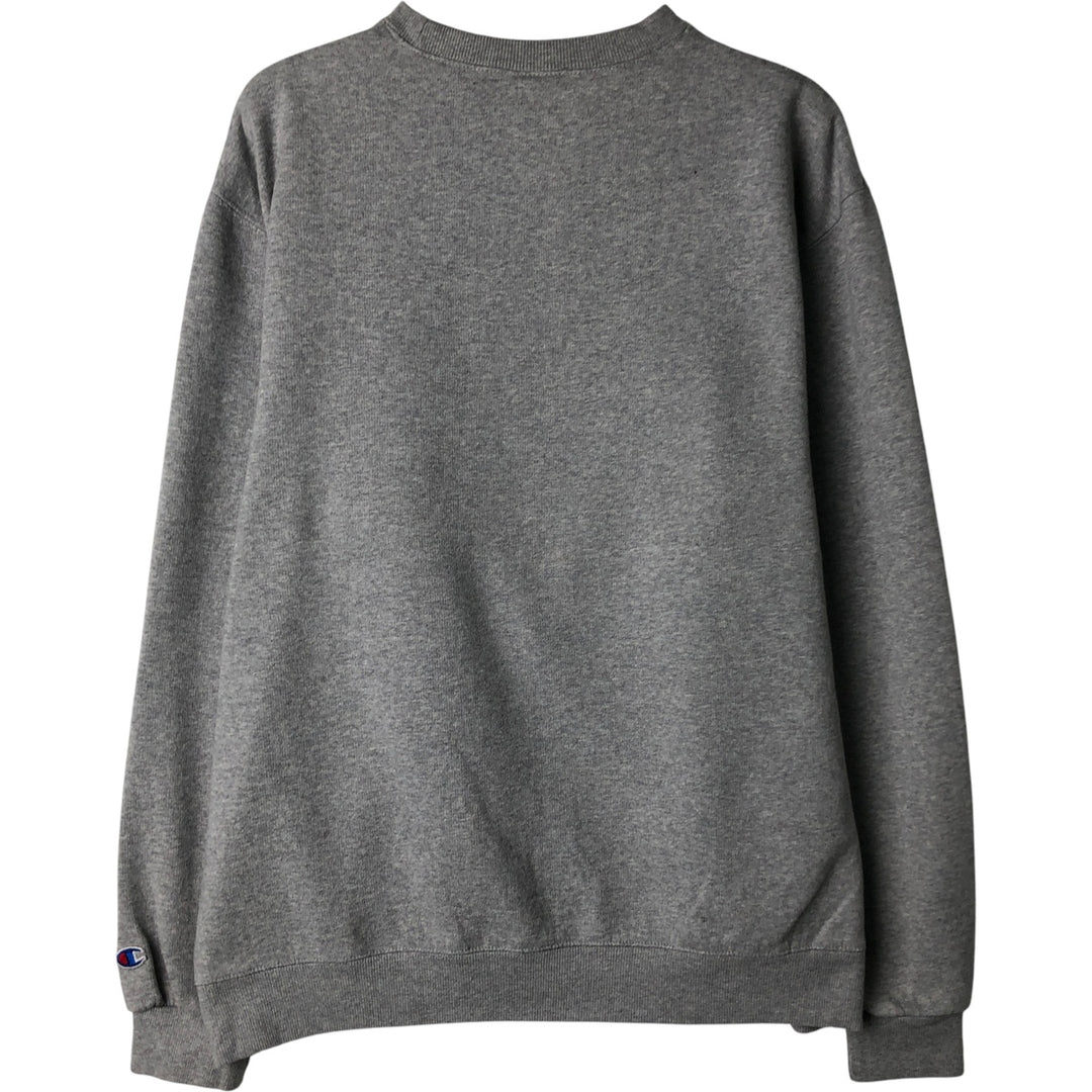 Champion College Sweatshirt, Men's Size L cotton gray type Vintage Second Hand