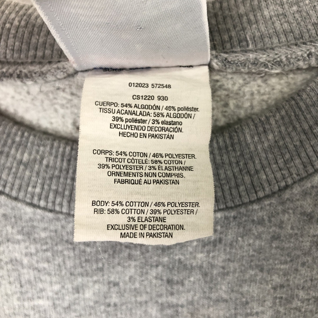 Champion College Sweatshirt, Men's Size L cotton gray type Vintage Second Hand