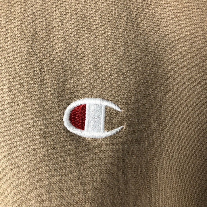 Champion REVERSE WEAVE Reverse Weave One Point Logo Sweatshirt Trainer Men's S unclear Beige type Vintage Second Hand