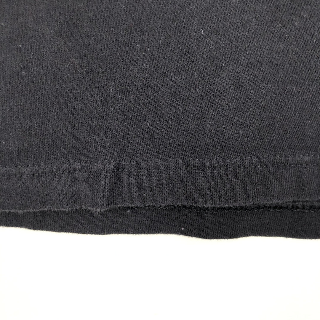 00'S Harley-Davidson Motorcycle Bike T-shirt Men's M size unclear black type Vintage Second Hand