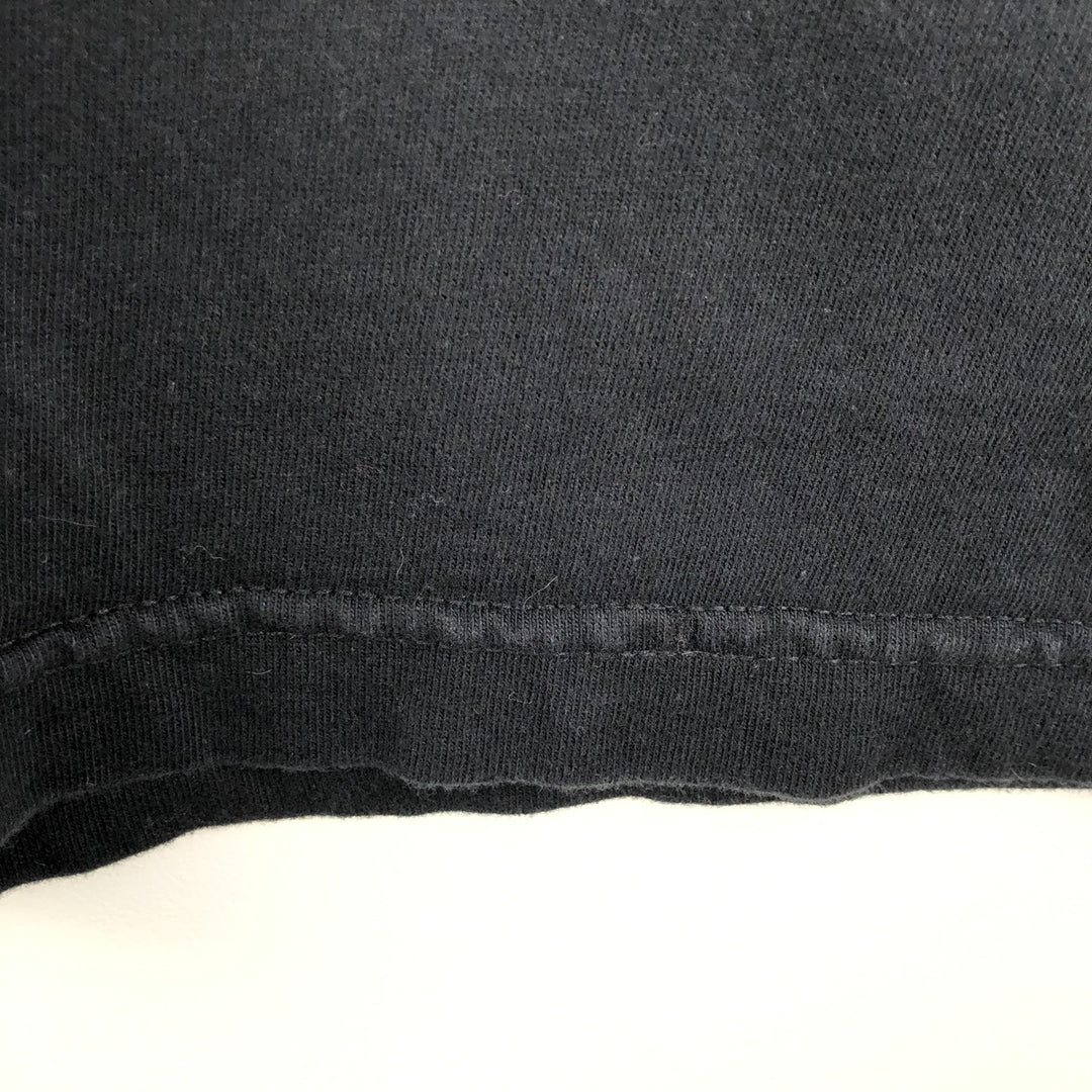 00'S Harley-Davidson Eagle Pattern Motorcycle Bike T-shirt Made in USA Men's XXL cotton black type Vintage Second Hand