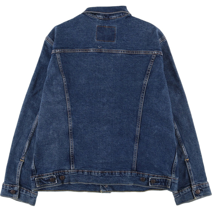 Levi's denim jacket, denim jacket, men's size L cotton blue type Vintage Second Hand