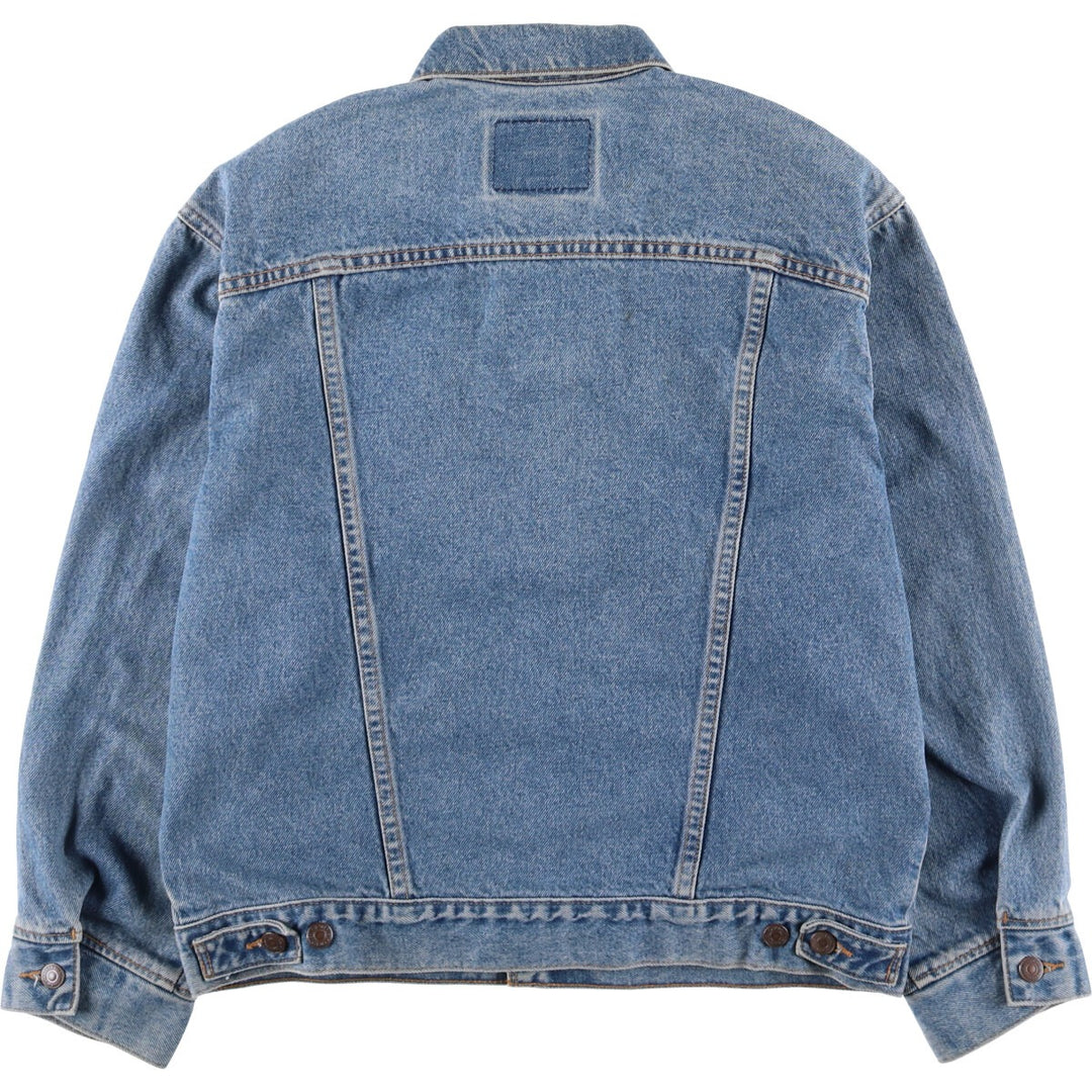 00'S Levi's denim jacket, denim jacket, men's size L cotton blue type Vintage Second Hand