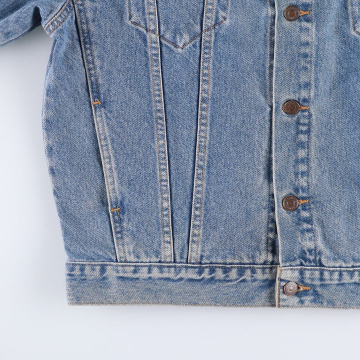 00'S Levi's denim jacket, denim jacket, men's size L cotton blue type Vintage Second Hand