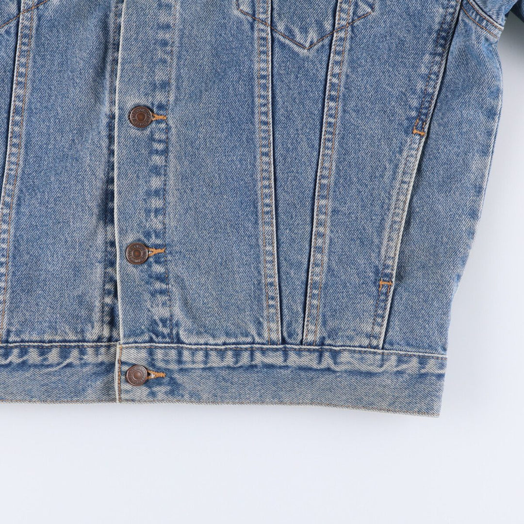 00'S Levi's denim jacket, denim jacket, men's size L cotton blue type Vintage Second Hand
