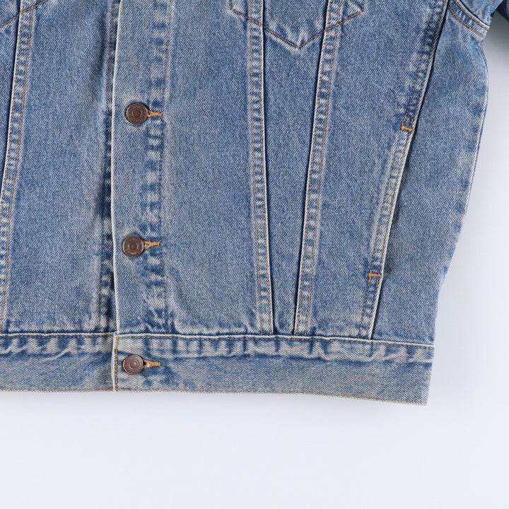 00'S Levi's denim jacket, denim jacket, men's size L cotton blue type Vintage Second Hand