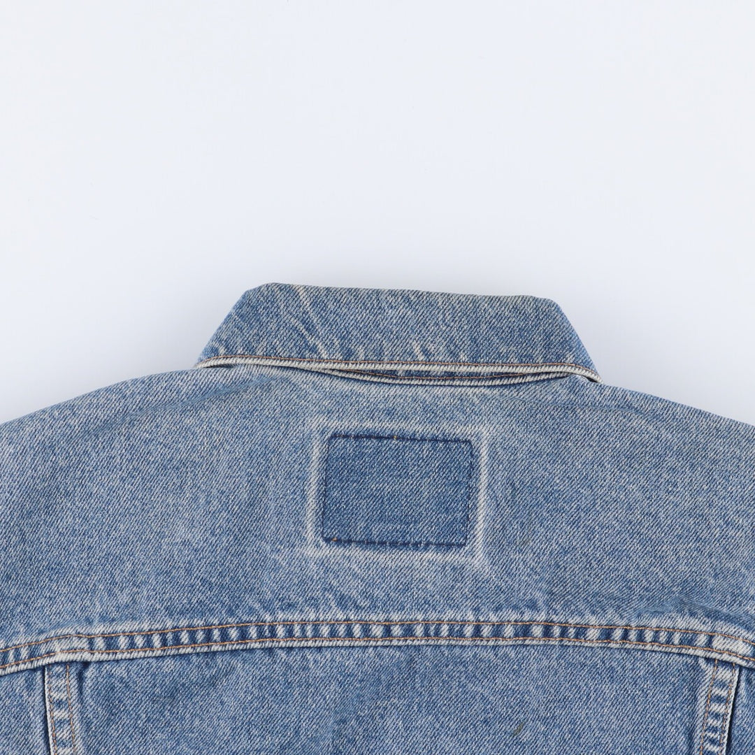 00'S Levi's denim jacket, denim jacket, men's size L cotton blue type Vintage Second Hand