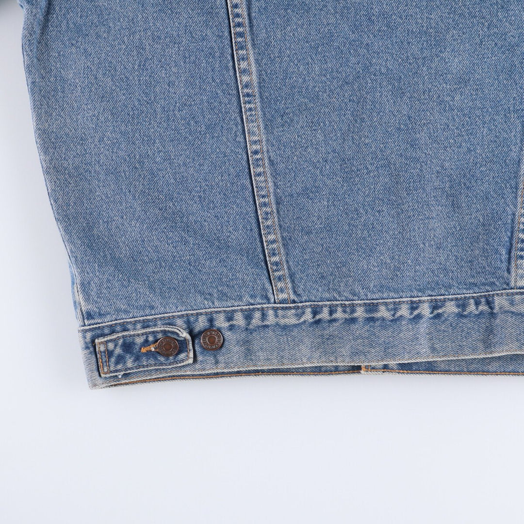 00'S Levi's denim jacket, denim jacket, men's size L cotton blue type Vintage Second Hand