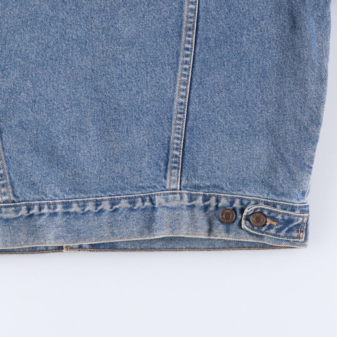 00'S Levi's denim jacket, denim jacket, men's size L cotton blue type Vintage Second Hand