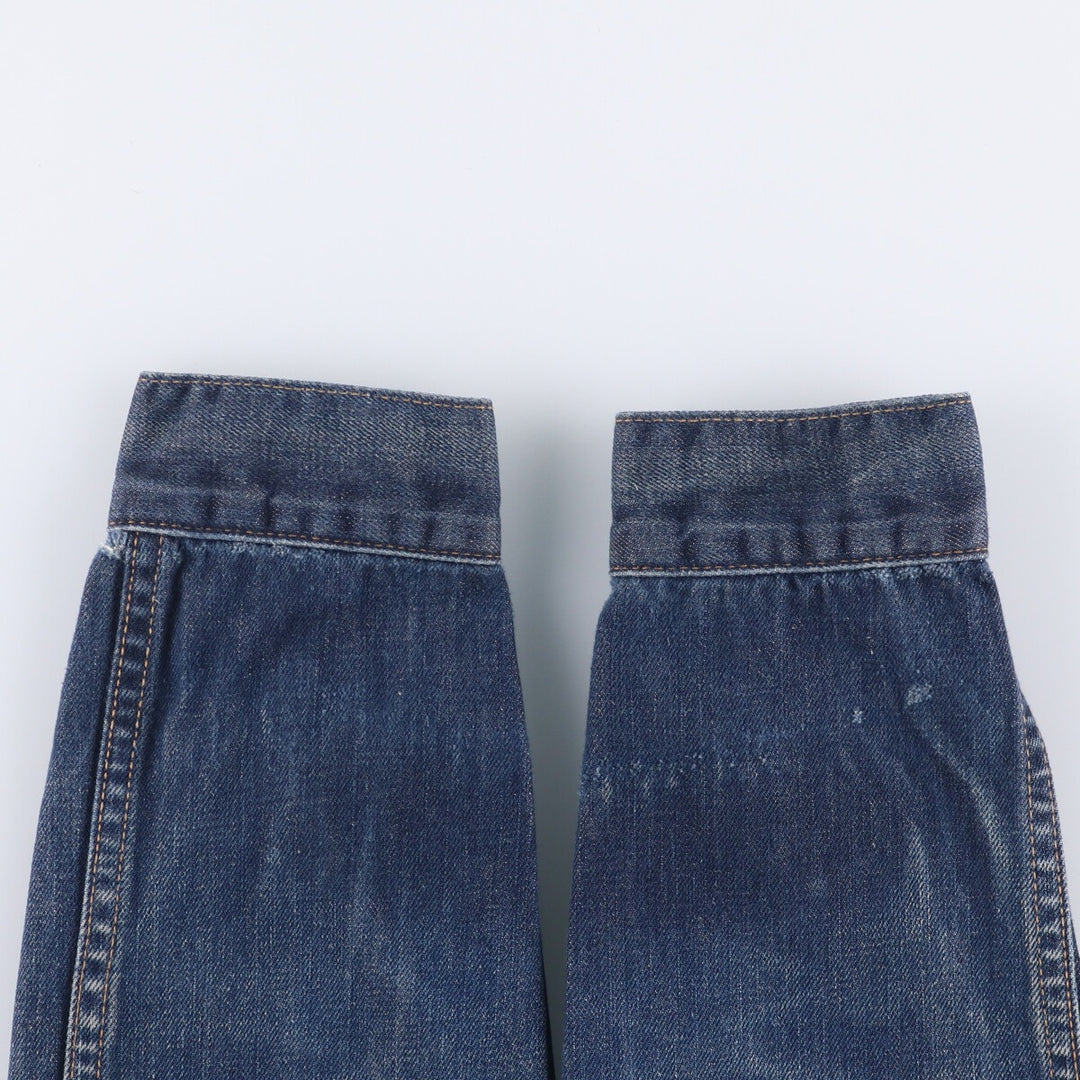 2000'S Levi's 70590 Euro Model Denim Jacket, Women's Size Medium cotton blue type Vintage Second Hand