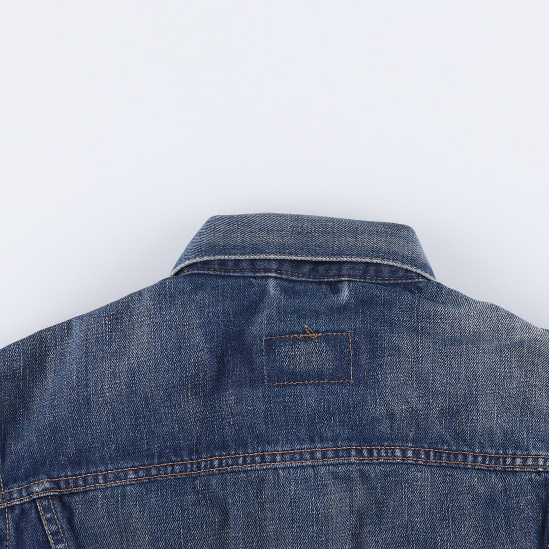 2000'S Levi's 70590 Euro Model Denim Jacket, Women's Size Medium cotton blue type Vintage Second Hand