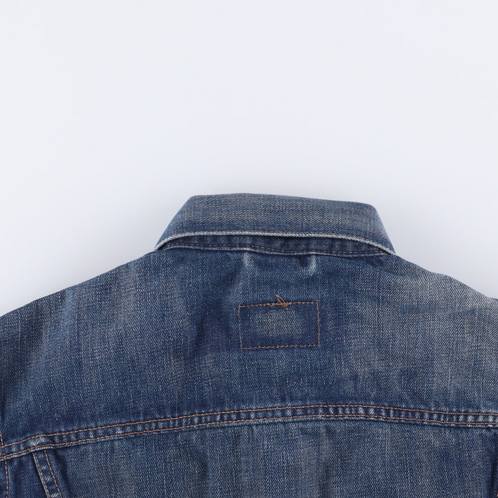 2000'S Levi's 70590 Euro Model Denim Jacket, Women's Size Medium cotton blue type Vintage Second Hand