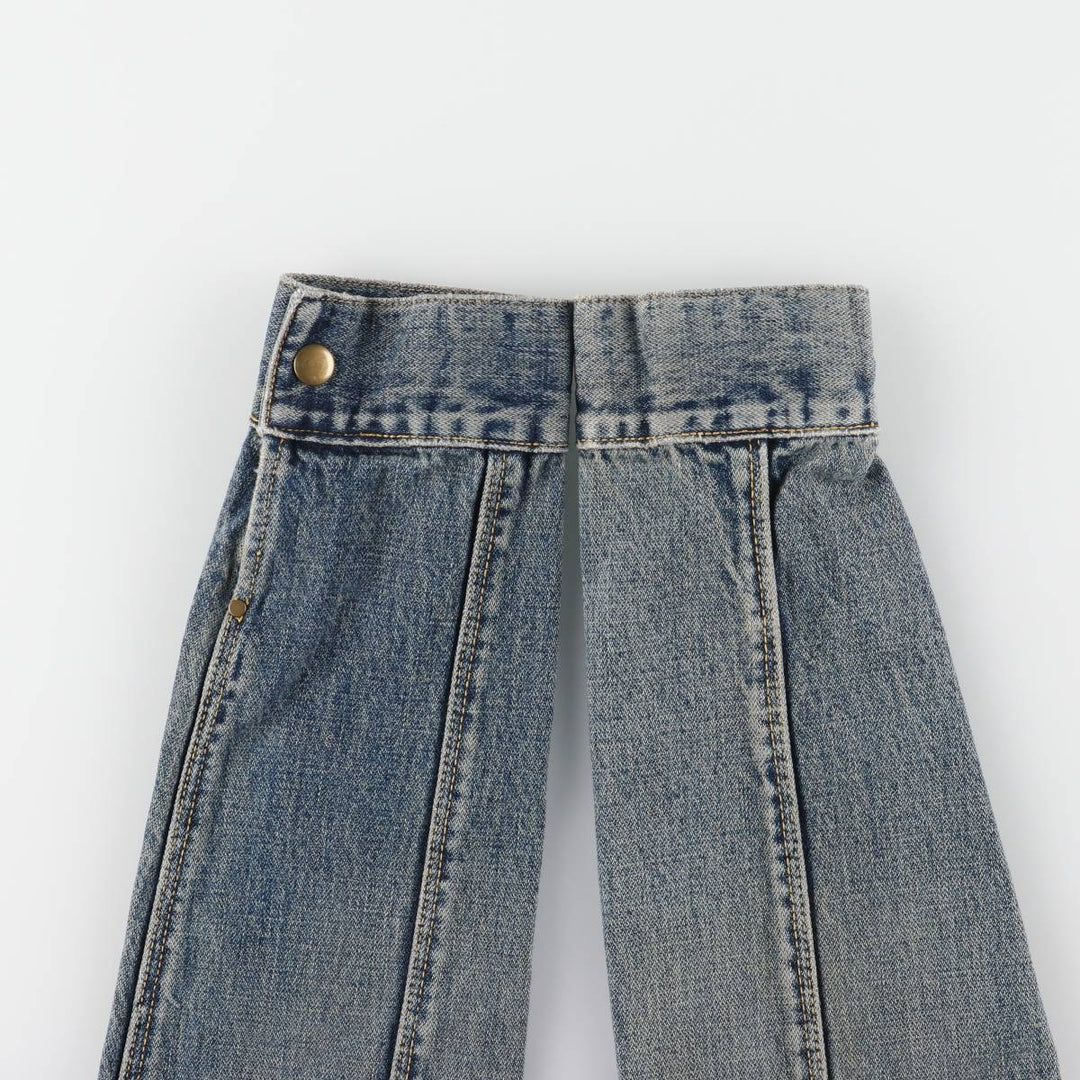 CATERPILLAR denim jacket, denim jacket, women's size M cotton blue type Vintage Second Hand