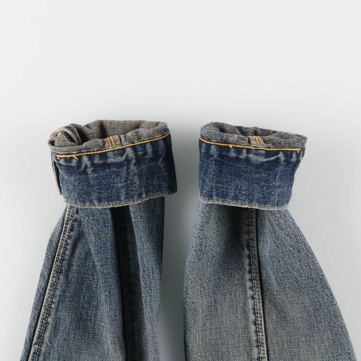 CATERPILLAR denim jacket, denim jacket, women's size M cotton blue type Vintage Second Hand