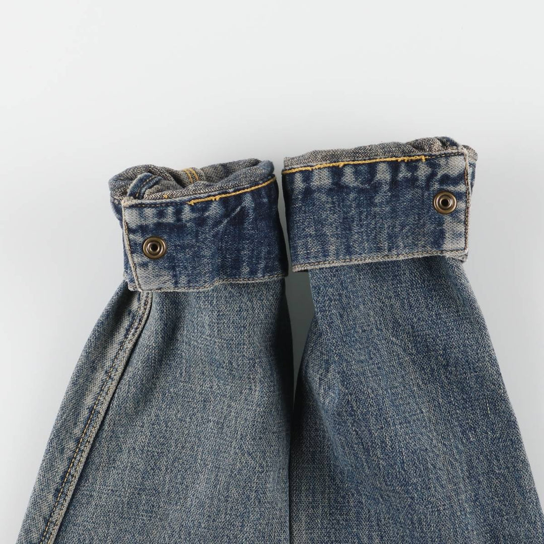 CATERPILLAR denim jacket, denim jacket, women's size M cotton blue type Vintage Second Hand