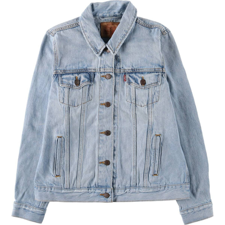 Levi's denim jacket, denim jacket, women's size L cotton blue type Vintage Second Hand
