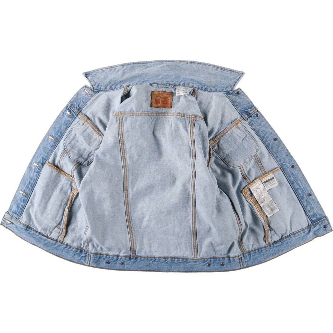 Levi's denim jacket, denim jacket, women's size L cotton blue type Vintage Second Hand
