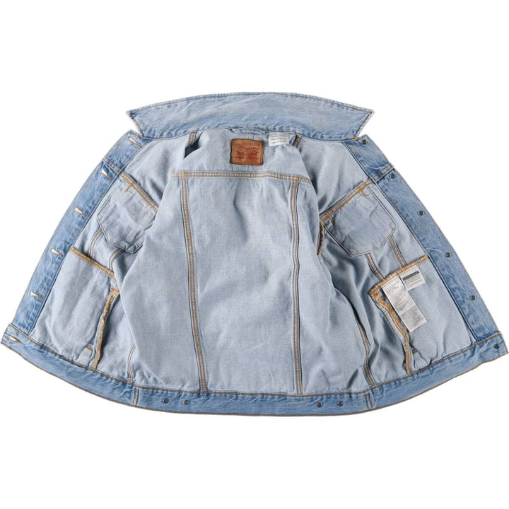 Levi's denim jacket, denim jacket, women's size L cotton blue type Vintage Second Hand