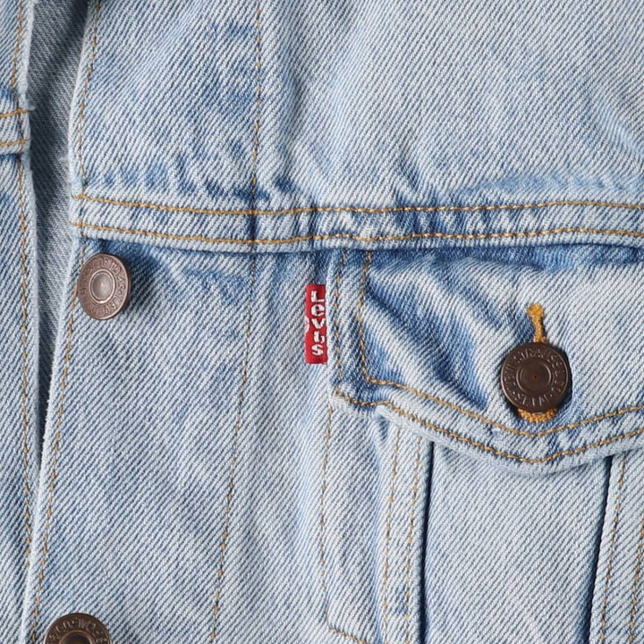 Levi's denim jacket, denim jacket, women's size L cotton blue type Vintage Second Hand