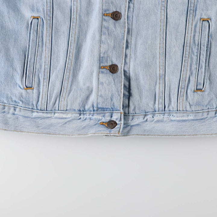 Levi's denim jacket, denim jacket, women's size L cotton blue type Vintage Second Hand