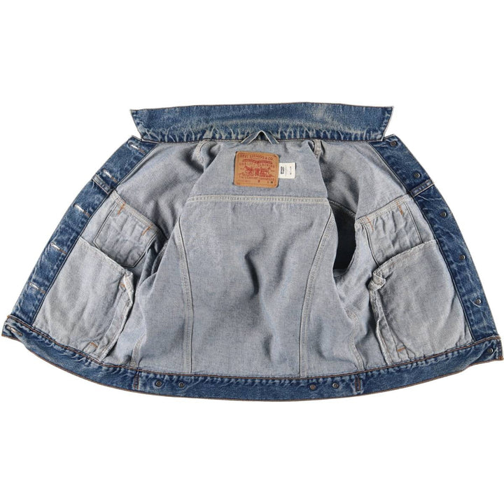 00'S Levi's 77715-4837 denim jacket, denim jacket, women's size M cotton blue type Vintage Second Hand
