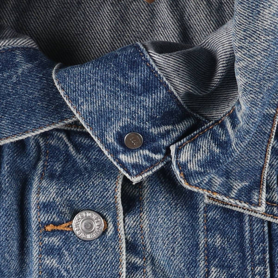 00'S Levi's 77715-4837 denim jacket, denim jacket, women's size M cotton blue type Vintage Second Hand