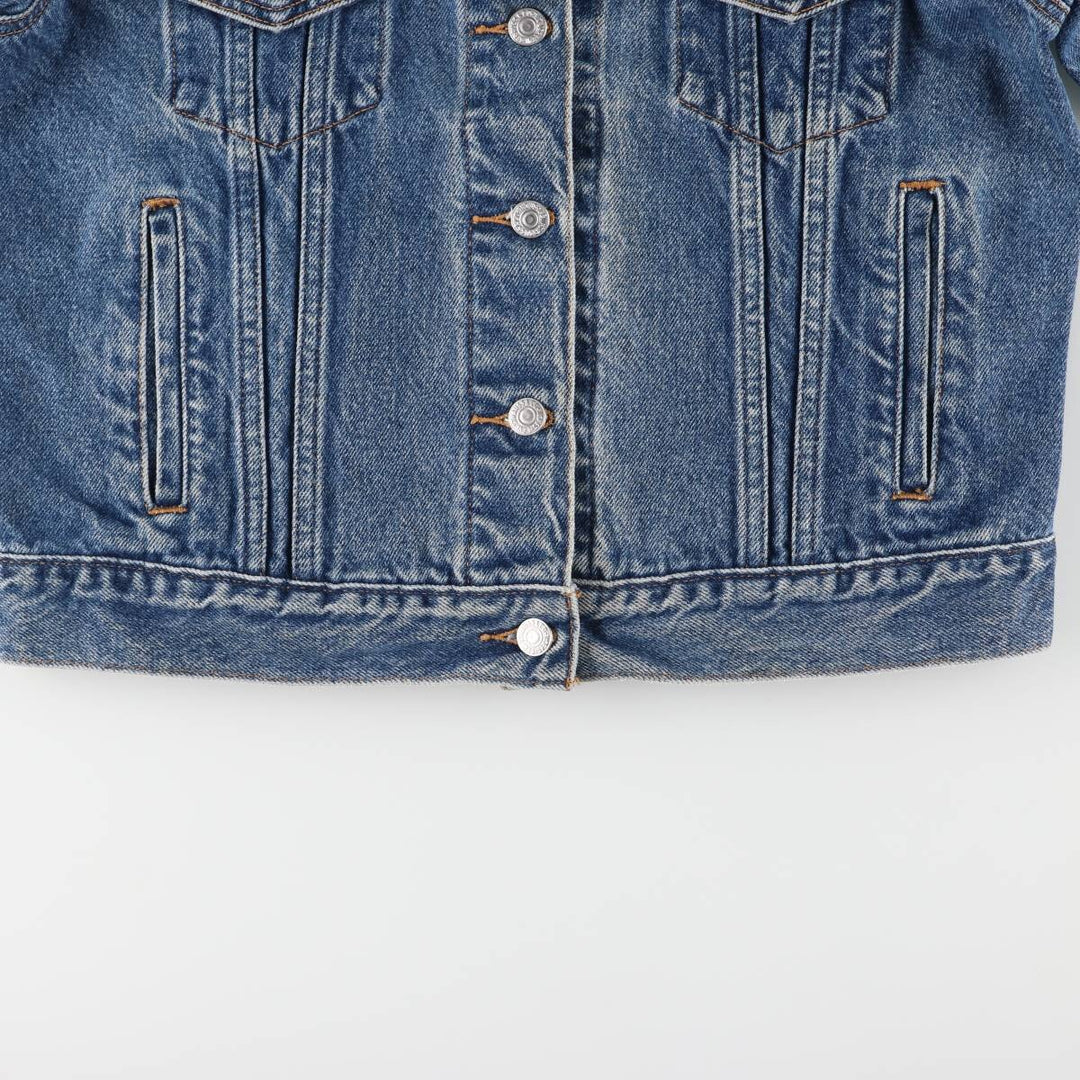 00'S Levi's 77715-4837 denim jacket, denim jacket, women's size M cotton blue type Vintage Second Hand