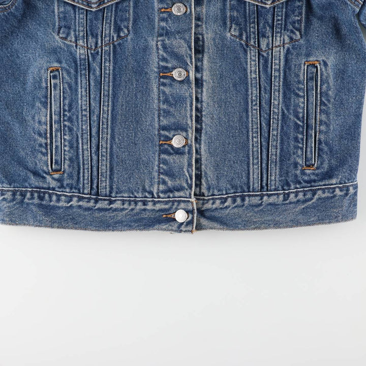 00'S Levi's 77715-4837 denim jacket, denim jacket, women's size M cotton blue type Vintage Second Hand