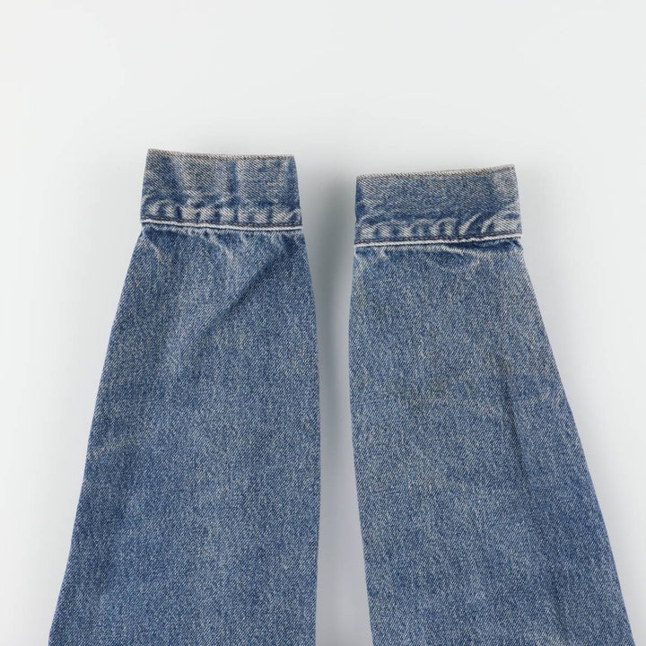 00'S Levi's 77715-4837 denim jacket, denim jacket, women's size M cotton blue type Vintage Second Hand