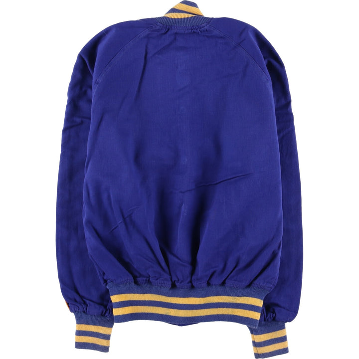 60'S EMPIRE Stadium Jacket Award Jacket Varsity Jacket Men's S Size Vintage unclear Navy blue Vintage Second Hand