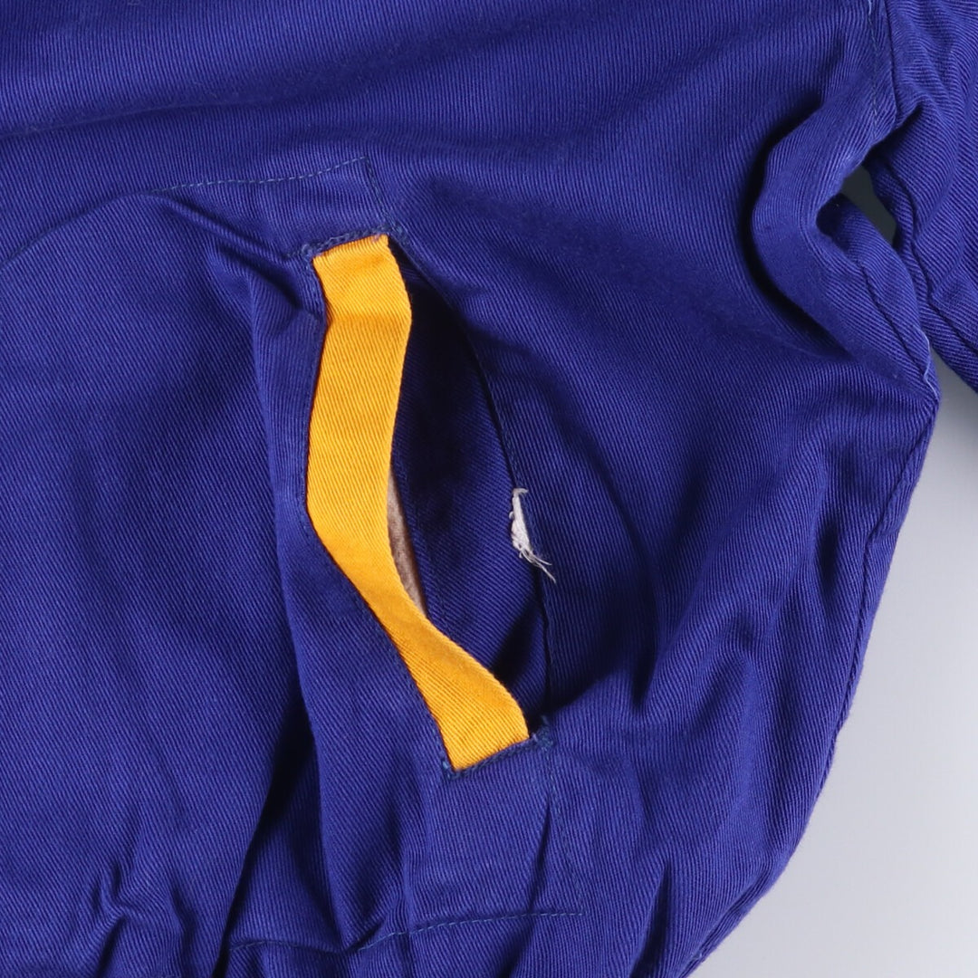 60'S EMPIRE Stadium Jacket Award Jacket Varsity Jacket Men's S Size Vintage unclear Navy blue Vintage Second Hand