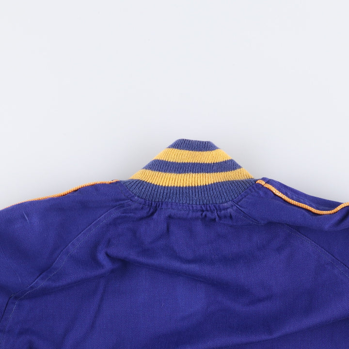 60'S EMPIRE Stadium Jacket Award Jacket Varsity Jacket Men's S Size Vintage unclear Navy blue Vintage Second Hand